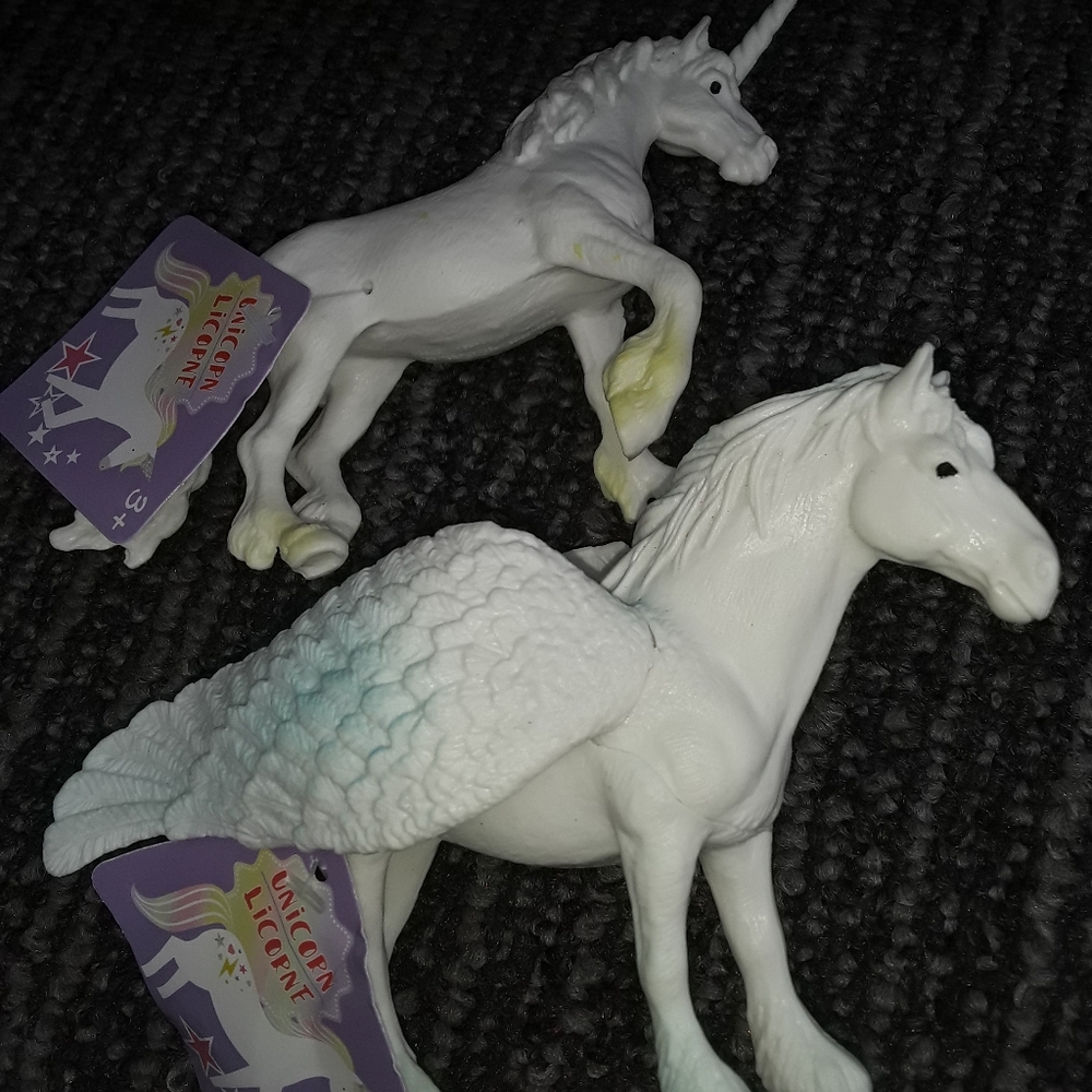 Unicorn Collectible Figures Sunrise Pegasus Multicolored Animal Toy Horses Gift